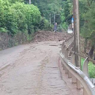 Frana nella zona dell'Acqua Carlina a Cannobio, soccorsi in azione