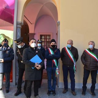 Cannobio dedica al Milite Ignoto il cortile del Palazzo Mandamentale