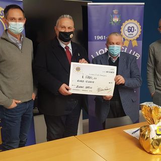 Lions Omegna, seimila euro in buoni spesa per le famiglie svantaggiate del Cusio