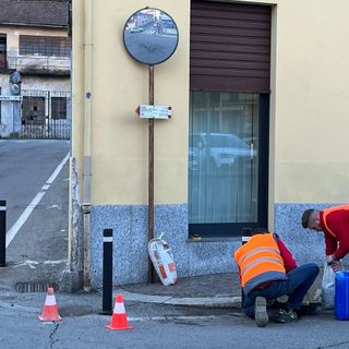 Pedoni più sicuri all'incrocio tra via De Angeli e via Foscolo