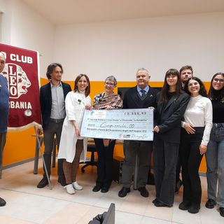 Cinquemila euro dal Leo Club per la nuova terrazza dell’hospice San Rocco