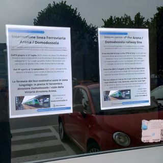 Interruzione della linea Domodossola-Milano, Baveno denuncia: "Nessuna comunicazione da parte di Rfi"