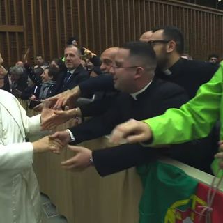 Don Luca Longo e l’incontro con Papa Leone: “Un’emozione che resta nel cuore” FOTO