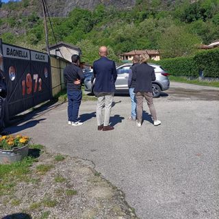 Foto: il sopralluogo dei giorni scorsi
