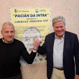 Carnevale Verbanese, Pacian dà i compiti a casa a sindaco e asssessori Carnevale Verbanese, Pacian dà i compiti a casa a sindaco e asssessori