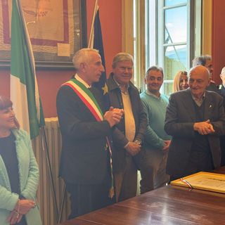 Don Pietro Minoretti cittadino onorario di Cannobio