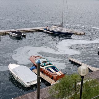 Scie di schiuma sul lago Maggiore, Arpa: fenomeno naturale e non tossico