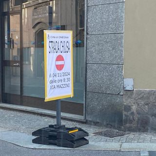 Lavori in via Mazzini: modifiche alla viabilità a Omegna