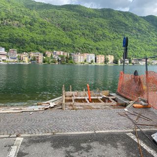Al via i lavori per la posa dei nuovi pontili a giardini pubblici