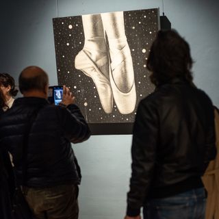 "Alla riscoperta di un volto": al Museo del Paesaggio l'omaggio di Omar Galliani a Paolo Troubetzkoy FOTO