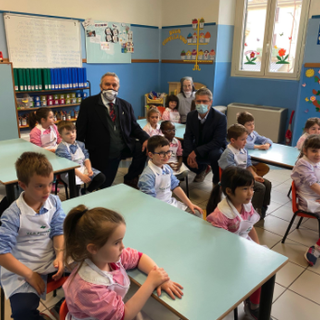 Gravellona, i bambini dell'asilo panettieri per un giorno