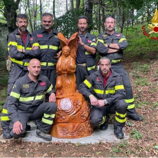Onorate le vittime del Mottarone con una scultura nella zona dell'incidente
