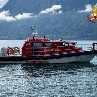 Forte vento sul lago, tre interventi dei Vigili del Fuoco per soccorrere persone in difficoltà