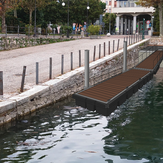 Nuovo pontile di attracco al porto di Intra, anche per imbarcazioni elettriche