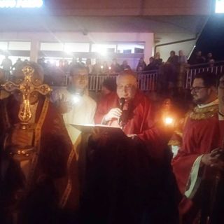 Monsignor Brambilla ha celebrato la messa per San Vittore FOTO