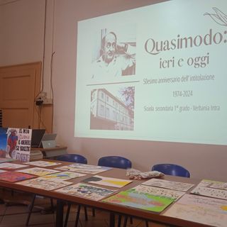 La scuola media Quasimodo compie 50 anni