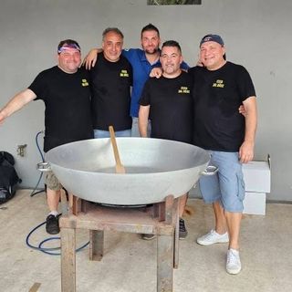 La squadra di Feriolo trionfa nella sfida dei risotti FOTO