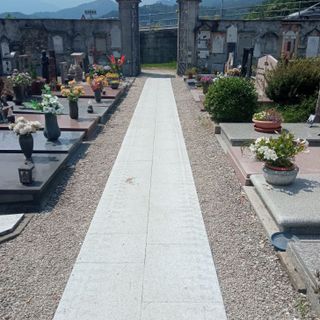 Trobaso, terminati gli interventi di riqualificazione e migliorie al cimitero