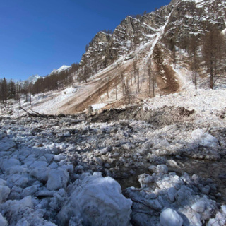 Devero, la valanga di ieri ha devastato il Lago delle Streghe