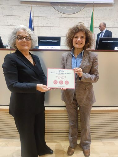 Bollini Rosa, massimo riconoscimento per l'Asl Vco