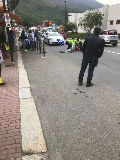 Omegna, ciclista investito in Fratelli di Dio Omegna, ciclista investito in Fratelli di Dio