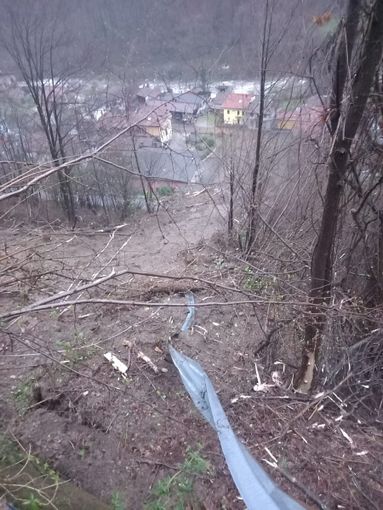 Frana in Valle Strona, il vice sindaco Rainoldi fa il punto della situazione Frana in Valle Strona, il vice sindaco Rainoldi fa il punto della situazione