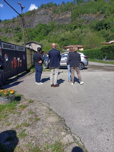 Foto: il sopralluogo dei giorni scorsi