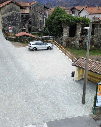 Brovello-Carpugnino, un nuovo parcheggio a Stropino