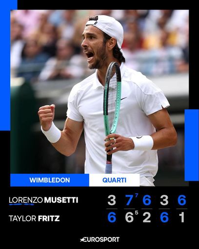 Dopo Sinner, anche Musetti dona una racchetta per beneficenza Dopo Sinner, anche Musetti dona una racchetta per beneficenza