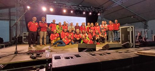 Consegnati i riconoscimenti agli storici volontari del Soccorso Alpino di Ornavasso