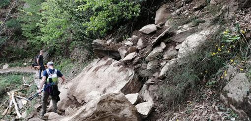 La beffa dopo i lavori: nuova frana in Val Grande