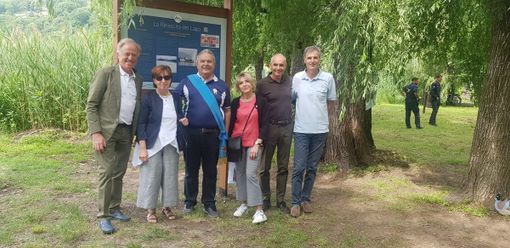 Giornata dell'ambiente, bacheche illustrative sul risanamento del lago d'Orta Giornata dell'ambiente, bacheche illustrative sul risanamento del lago d'Orta