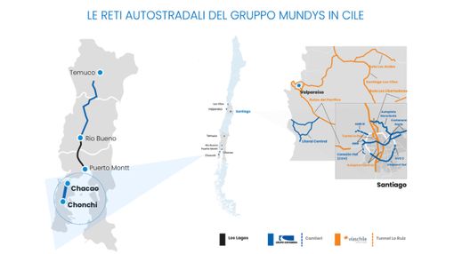 Mundys cresce in Cile, a Costanera tratta Chacao-Chonchi della Ruta 5