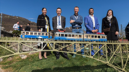 Il modellino della ferrovia Vigezzina-Centovalli alla Swissminiatur