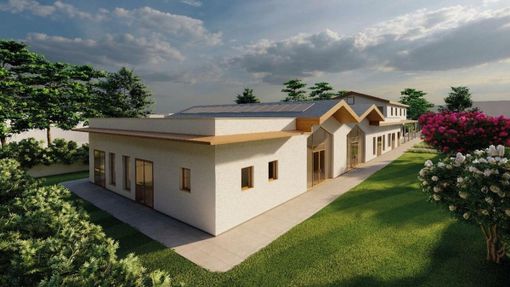 Nella foto, il progetto