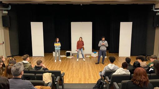 Spettacolo studentesco in occasione della giornata della lotta alle mafie