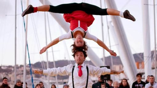 Il festival "Dalla montagna al lago" si apre con uno spettacolo di circo Il festival "Dalla montagna al lago" si apre con uno spettacolo di circo