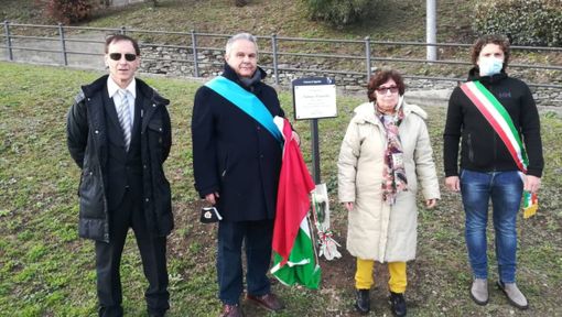 Oggebbio, inaugurata la targa in memoria di Norma Cossetto
