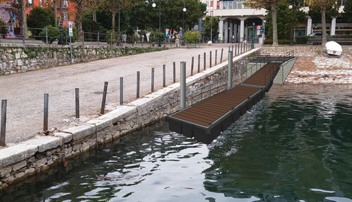Nuovo pontile di attracco al porto di Intra, anche per imbarcazioni elettriche Nuovo pontile di attracco al porto di Intra, anche per imbarcazioni elettriche
