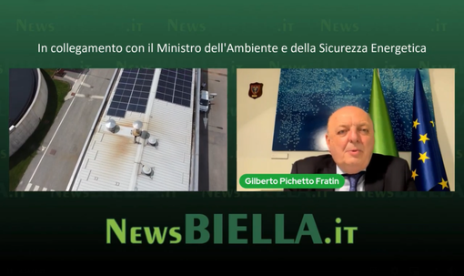 Al via le Comunità energetiche rinnovabili. Intervista al ministro Pichetto Fratin VIDEO Al via le Comunità energetiche rinnovabili. Intervista al ministro Pichetto Fratin VIDEO