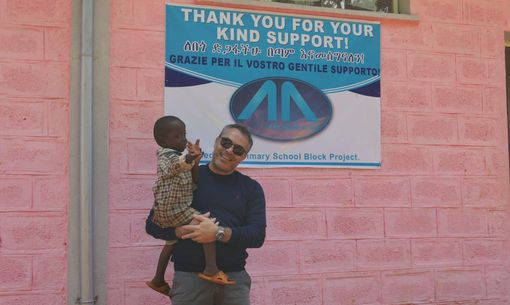 Inaugurata la scuola costruita in Etiopia dal Gruppo Altair FOTO Inaugurata la scuola costruita in Etiopia dal Gruppo Altair FOTO