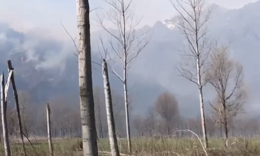 Incendio alle porte di Ornavasso VIDEO