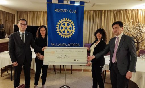 Dal Rotary Pallanza Stresa Vco una donazione di 5000 euro al Centro Aiuti per l'Etiopia