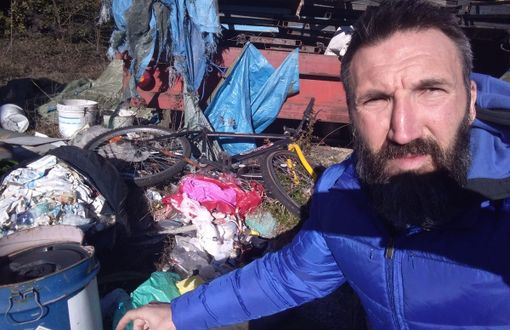 Crusinallo, discarica a cielo aperto tra via Prati e via IV Novembre