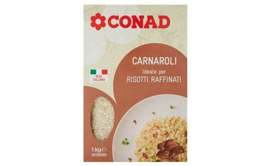 Allerta alimentare, ritirato lotto di riso carnaroli Conad Allerta alimentare, ritirato lotto di riso carnaroli Conad