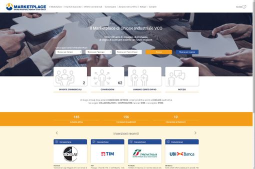 Unione Industriale del VCO, un nuovo servizio per le imprese: il Marketplace è ufficialmente online