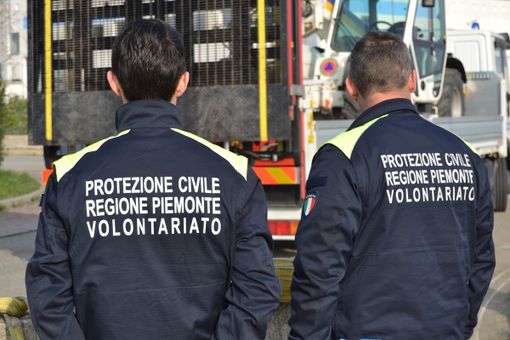 I volontari della protezione civile del Vco a Roma per le esequie di Papa Francesco