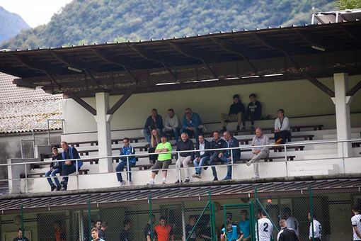 Chiusura temporanea della tribuna dello stadio di Ornavasso