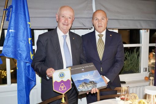Lions Club Verbano Borromeo: l'ex parlamentgare Valter Zanetta ospite del meeting di Feriolo