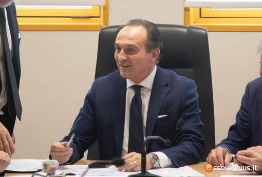 Nella foto il presidente della regione Alberto Cirio